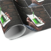 St. Patrick's Day Green Beer Cadeaupapier (Rol Hoek)