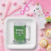 St. Patrick's Day Green Beer Papieren Bordje (Feest)
