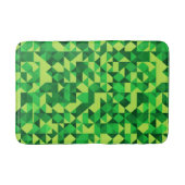 St. Patrick's Day Green geometrisch patroon Badmat (Voorkant)