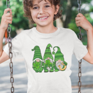 St. Patrick's Day Green Gnomies Gnomes T-shirt