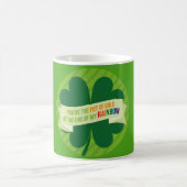 St. Patrick's Day Green Irish Print Mok (Center)