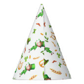 St. Patrick's Day Green Leprechaun Pattern Irish Feesthoedjes (Achterkant)