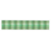 St. Patrick's Day Green Plaid Tafelloper (Horizontaal)
