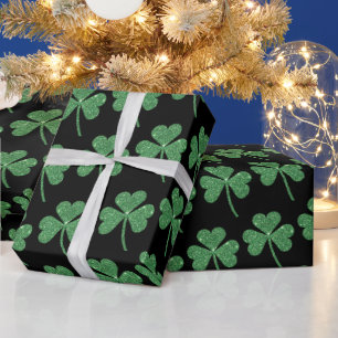 St. Patrick's Day Green Shamrock Vine Irish Party Cadeaupapier