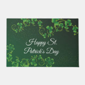St. Patrick's Day Green Shamrock Vine Irish Party Deurmat (Voorkant)
