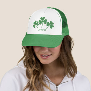 St. Patrick's Day Green Shamrock Vine Irish Party Trucker Pet