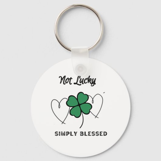 St Patricks Day Green Sleutelhanger (Voorkant)