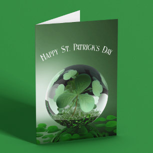 St. Patrick's Day Green World Kaart