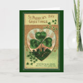 St Patrick's Day Greeting - Carte (Devant)