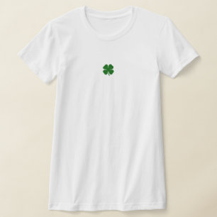 St. Patrick's Day Groen Geluks Vierbladige Klaver T-shirt