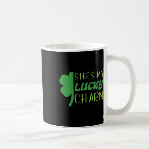 St. Patricks Day Groen Iers Zij Is Mijn Geluksbren Koffiemok