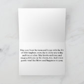 St. Patrick's Day groene ballon klaver blad klaver Feestdagen Kaart (Binnen)