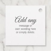 St Patrick's Day - Groene Boho Regenboog Klaver Bedankjes Labels (Achterkant)