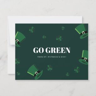 St. Patrick's Day Groene Kaart
