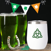 St. Patrick's Day Groene Keltische knoop