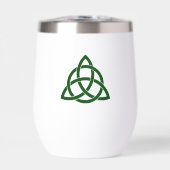 St. Patrick's Day Groene Keltische knoop (Voorkant)