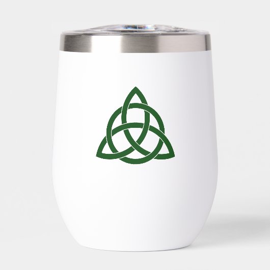 St. Patrick's Day Groene Keltische knoop (Voorkant)