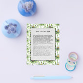 St. Patrick's Day Groene Klavers Oude Kabouter Flyer (Enkel)