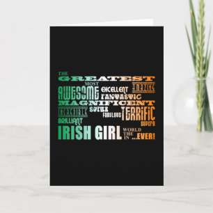 St. Patrick's Day: Grootste Ierse meisje ter werel Kaart