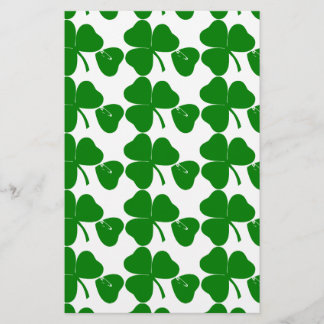 St Patrick's Day - haal Lucky 3 + 1 bladeren = 4 Briefpapier