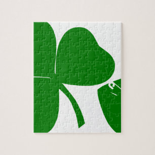 St Patrick's Day - haal Lucky 3 + 1 bladeren = 4 Legpuzzel