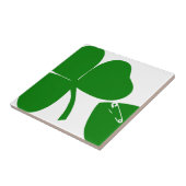 St Patrick's Day - haal Lucky 3 + 1 bladeren = 4 Tegeltje (Zijkant)