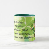 St. Patrick's Day Happiness & Laughter Coffee Mug (Centre)