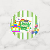 St. Patrick's Day Happy Birthday Confetti (Kleine voorkant)
