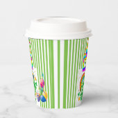 St. Patrick's Day Happy Birthday Paper Cup Papieren Bekers (Links)