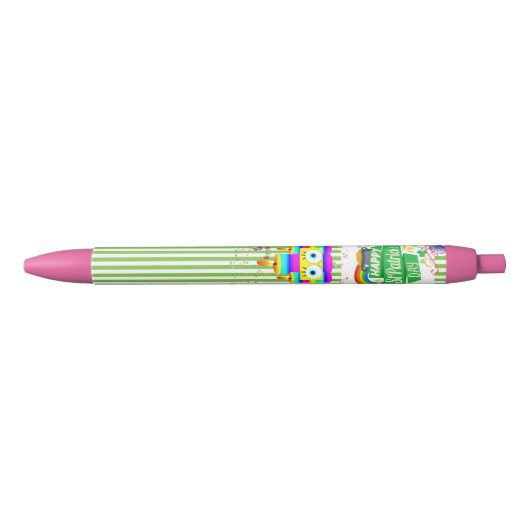 St. Patrick's Day Happy Birthday Pen (Voorkant)