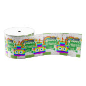 St. Patrick's Day Happy Birthday Ribbon Grosgrain Lint (Spoel)
