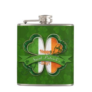 St. Patrick's Day - Happy St. Patrick's Day Heupfles