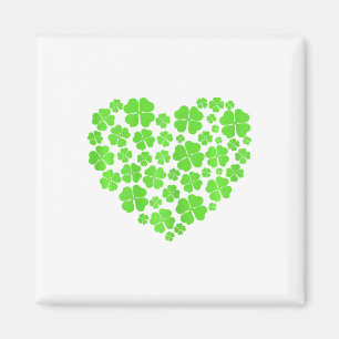 St. Patrick's Day Harten Klaver Vrouwen Meisjes Magneet