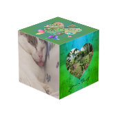 St. Patrick's Day Heart Lijsten 4 Foto's (Achter hoekig)