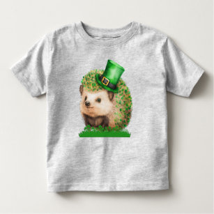 St. Patrick's Day Hérisson Toddler Boys T-shirt