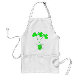 St. Patrick's Day Het geheim van het brouwen van A Standaard Schort