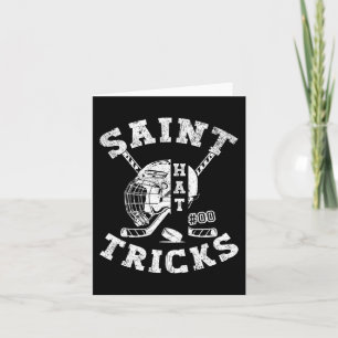 St Patricks Day Hockey Saint Pet Tricks Mannen Kin Kaart