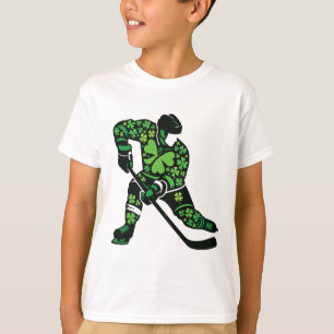 St Patricks Day Hockey Speler - Shamrock Spirit Sp T-shirt
