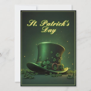 St. Patrick's Day-hoed en shamrock-ontwerp