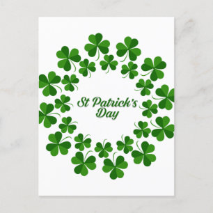 St Patrick's day Holiday Briefkaart