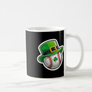 St. Patrick's Day Honkbal Klaver Pet Lucky Shamro Koffiemok
