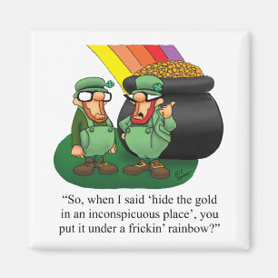 St. Patrick's Day Humor Koelkastmagneet Magneet