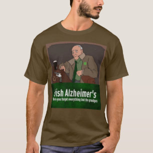 St. Patrick's Day Humoristisch Iers Gangster T-Shi T-shirt