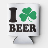 St Patricks Day I Shamrock Bier Blikjeskoeler (Voorkant)