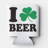 St Patricks Day I Shamrock Bier Blikjeskoeler (Achterkant)