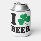 St Patricks Day I Shamrock Bier Blikjeskoeler (Blikje Achterkant)