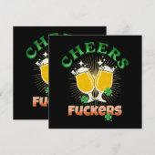 St. Patrick's Day Iers drinken (Voorkant / Achterkant)