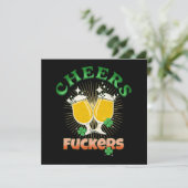 St. Patrick's Day Iers drinken (Staand voorkant)