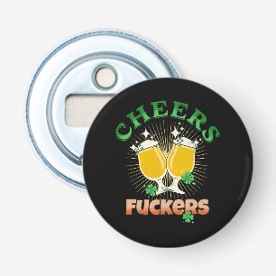 St. Patrick's Day Iers Drinken Button Flesopener