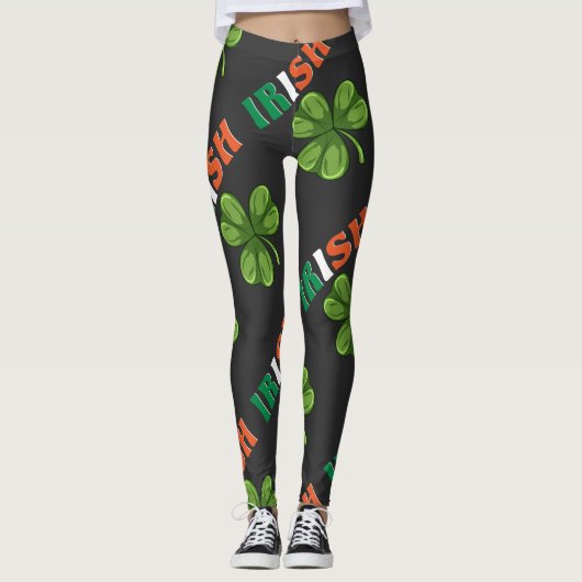 St. Patrick's Day - Iers Leggings (Voorkant)